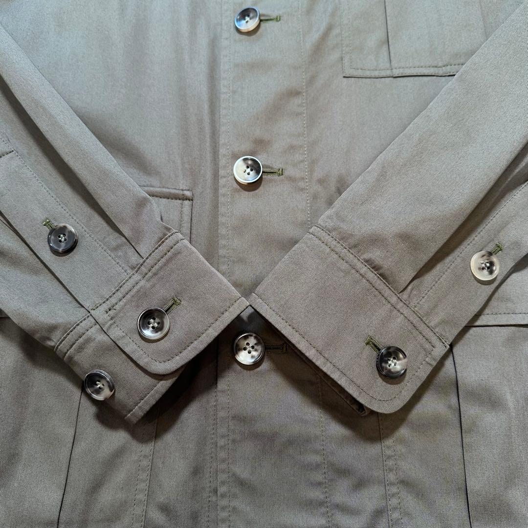 未使用級✨グレンフェル サファリジャケット CARVER 英国名門 オリーブ38