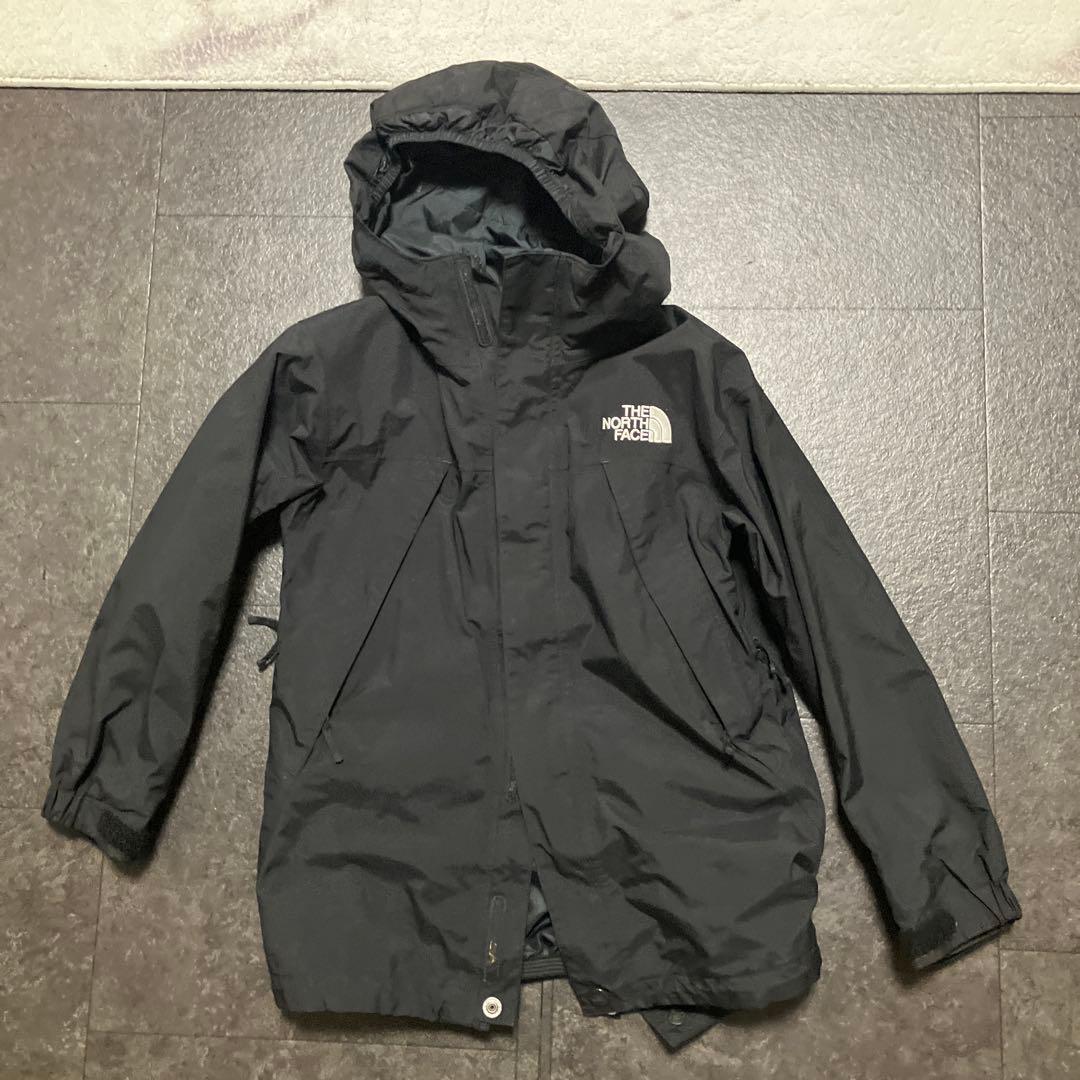 THE NORTH FACE ジャケットブラック、パンツ上下セット、ニット帽x2