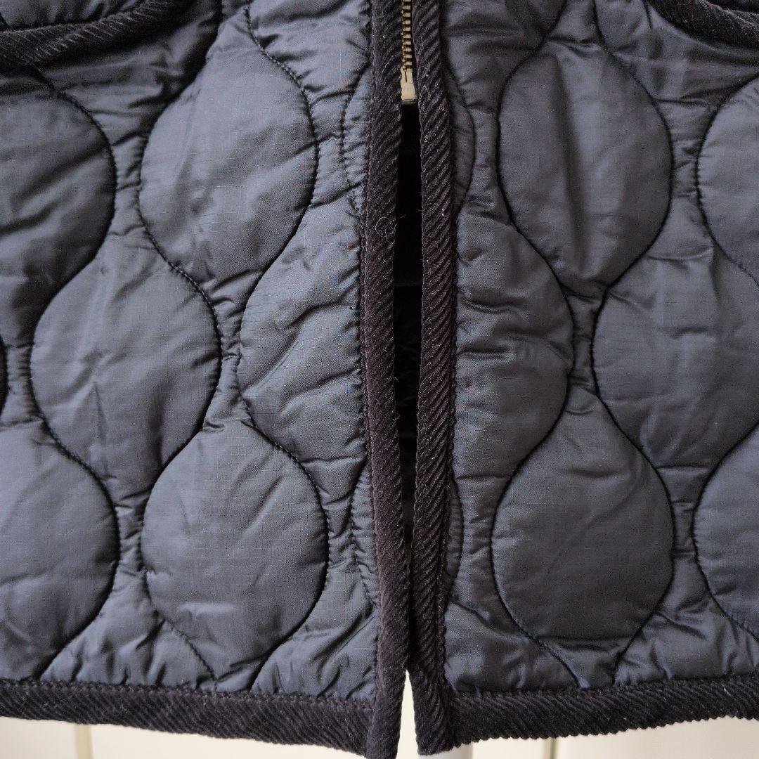 THE SHINZONE ノーカラーキルティングコート