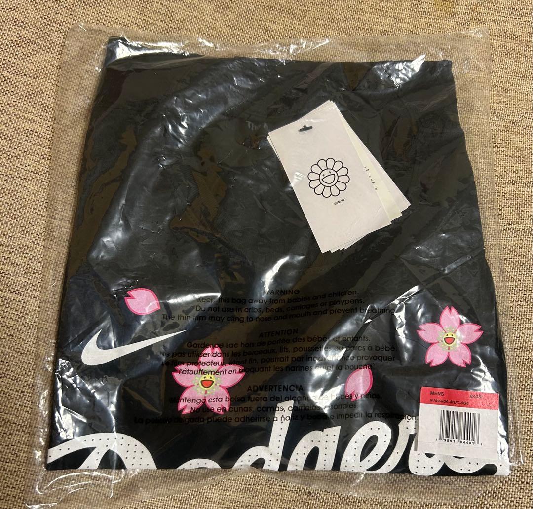 NIKE ドジャース 大谷翔平 MLB東京シリーズ 村上隆コラボTシャツ 黒