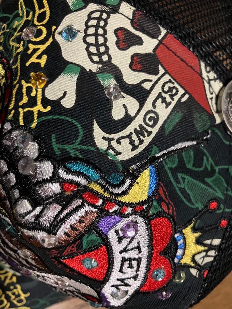 Ed Hardy エドハーディー キャップ Y2K