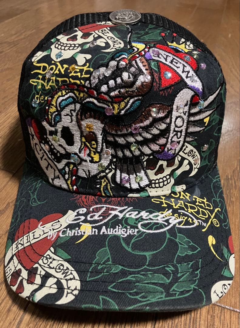 Ed Hardy エドハーディー キャップ Y2K