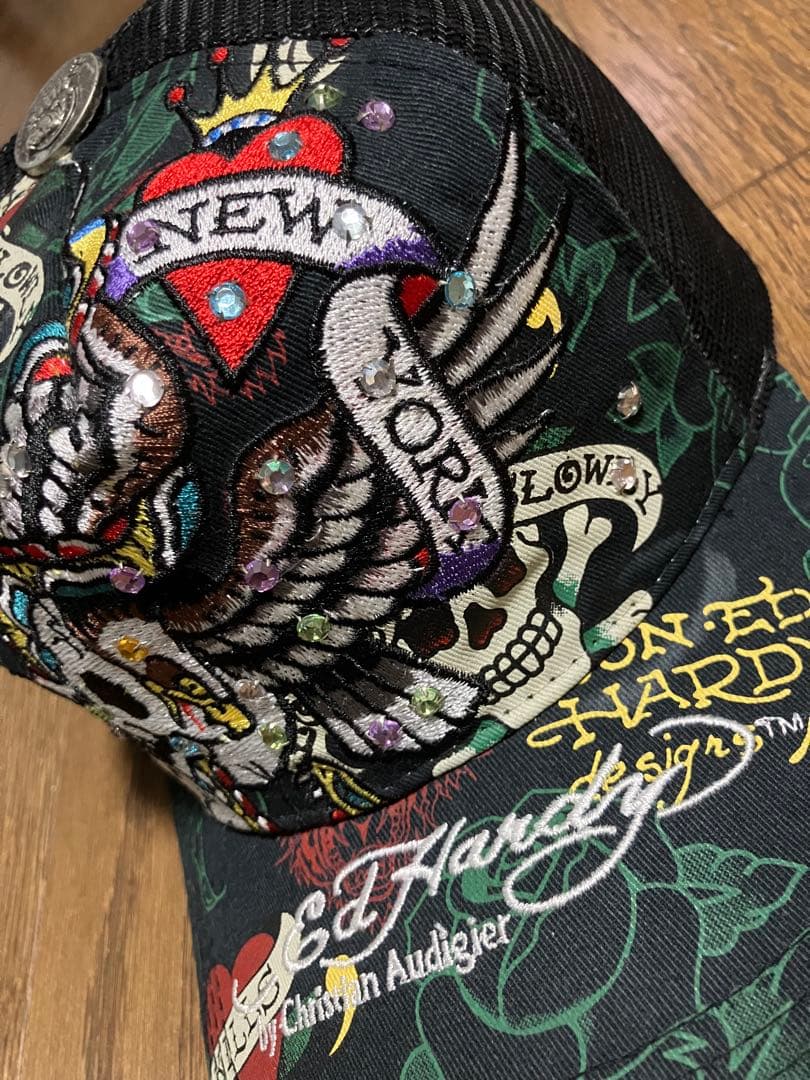 Ed Hardy エドハーディー キャップ Y2K