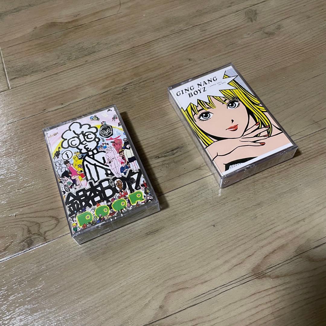 (初回盤カラー)銀杏BOYZ 恋愛革命 DOOR カセットテープ 江口寿史