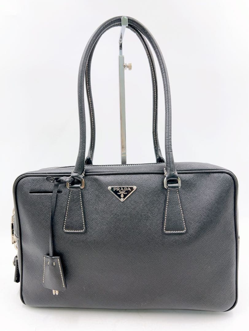 最終値下5AAM15 PRADA saffiano lux プラダ サフィアーノ