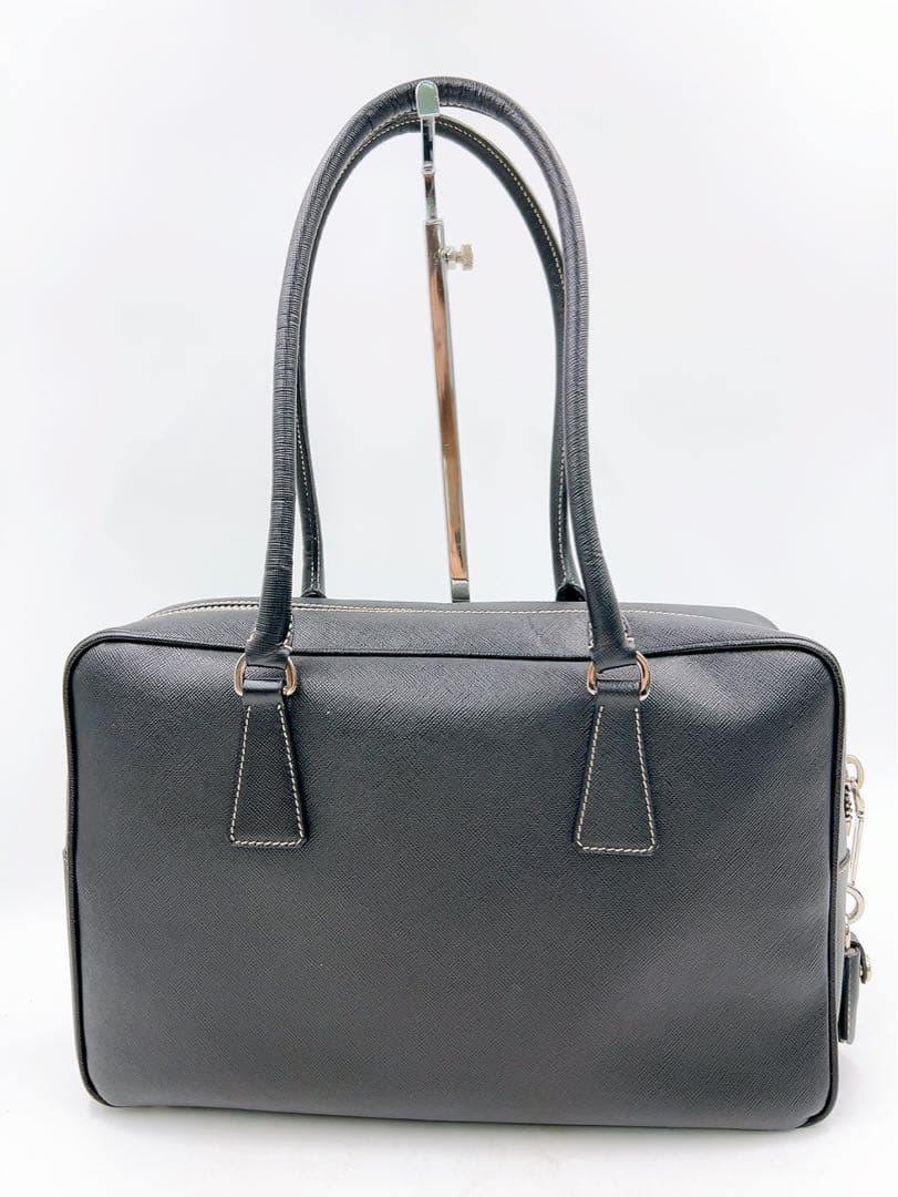 最終値下5AAM15 PRADA saffiano lux プラダ サフィアーノ