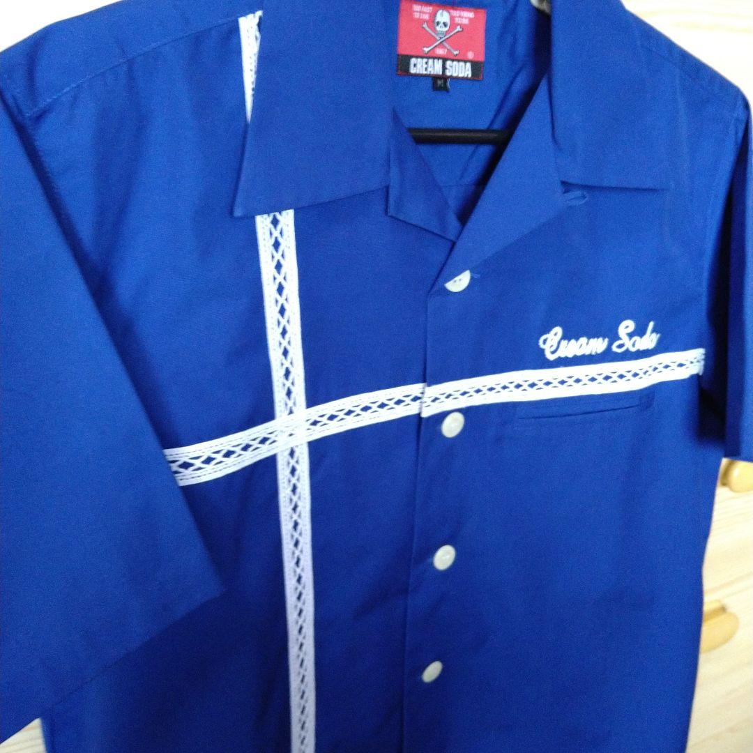 ウェア・シャツ CREAM SODA  Open Shirt  M