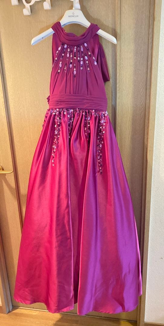 はな　ベリージェネ　バイファブリックドレスピンク