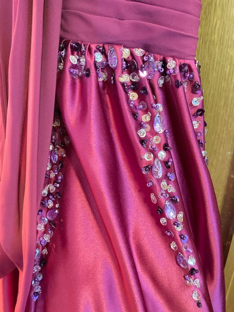 はな　ベリージェネ　バイファブリックドレスピンク