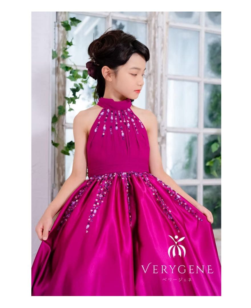 はな　ベリージェネ　バイファブリックドレスピンク