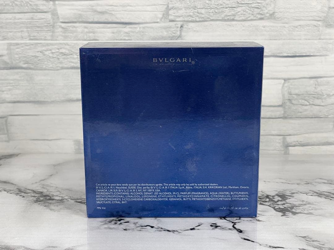 未開封 100ml ブルガリ BVLGARI ブルー プールオム EDT 香水