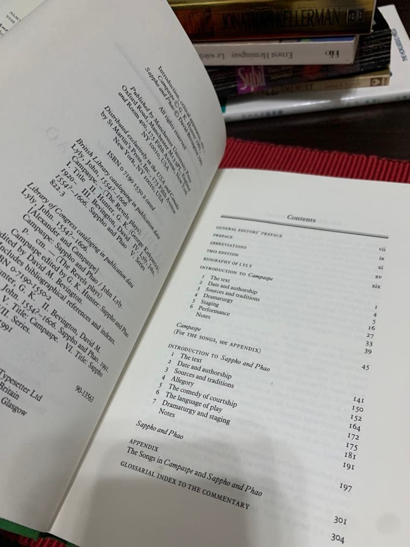 洋書 CAMPASPE, SAPPHO AND PHAO