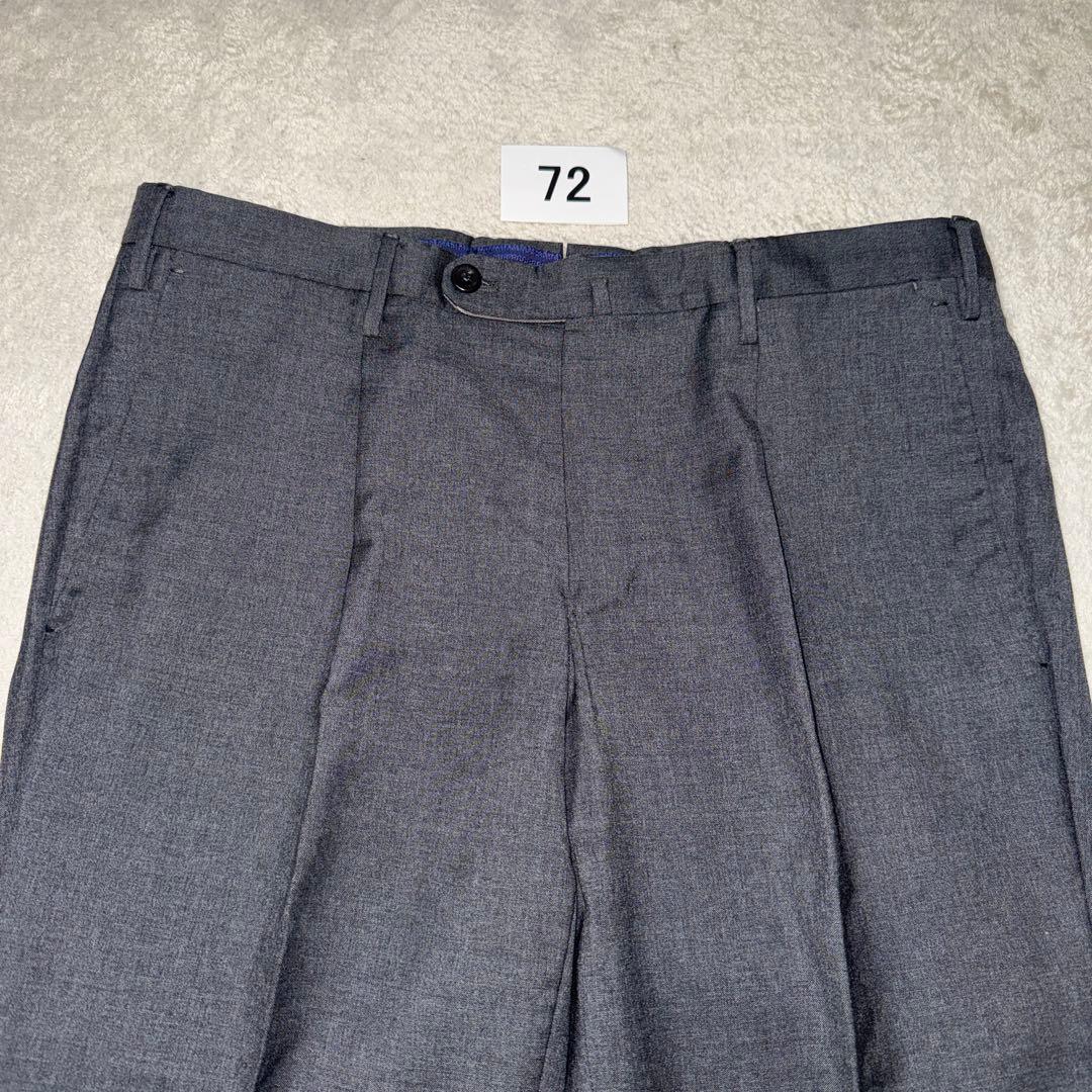 72 未使用　春夏　インコテックス　スラックス　48 グレー