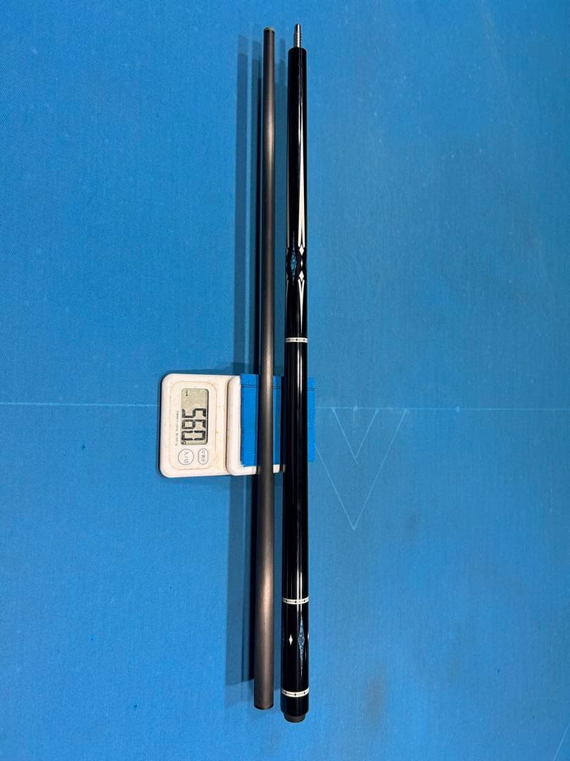 ビリヤードキュー カーボンファイバー 黒