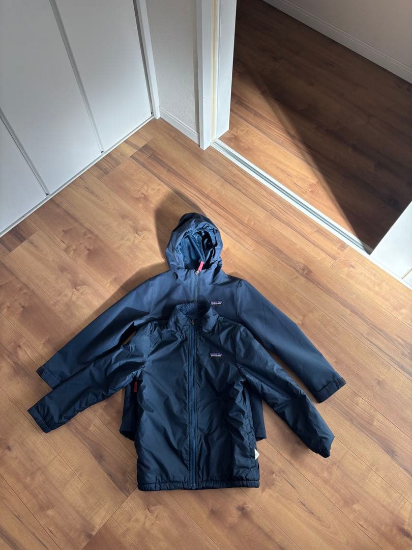 パタゴニア　フォーインワンジャケット　（S 7〜8）kids