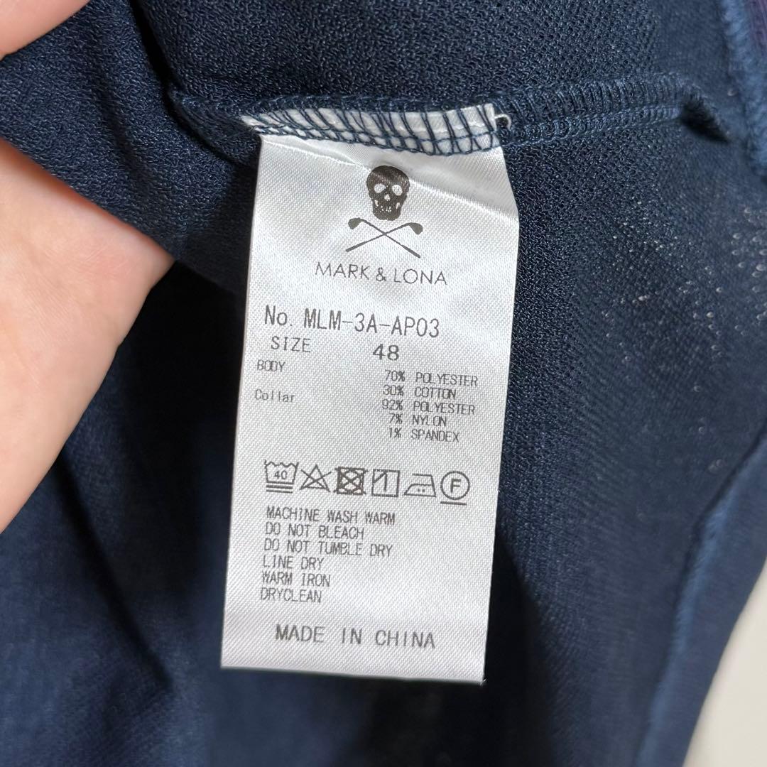 リャン※ マーク＆ロナ ポロシャツ ネイビー 48