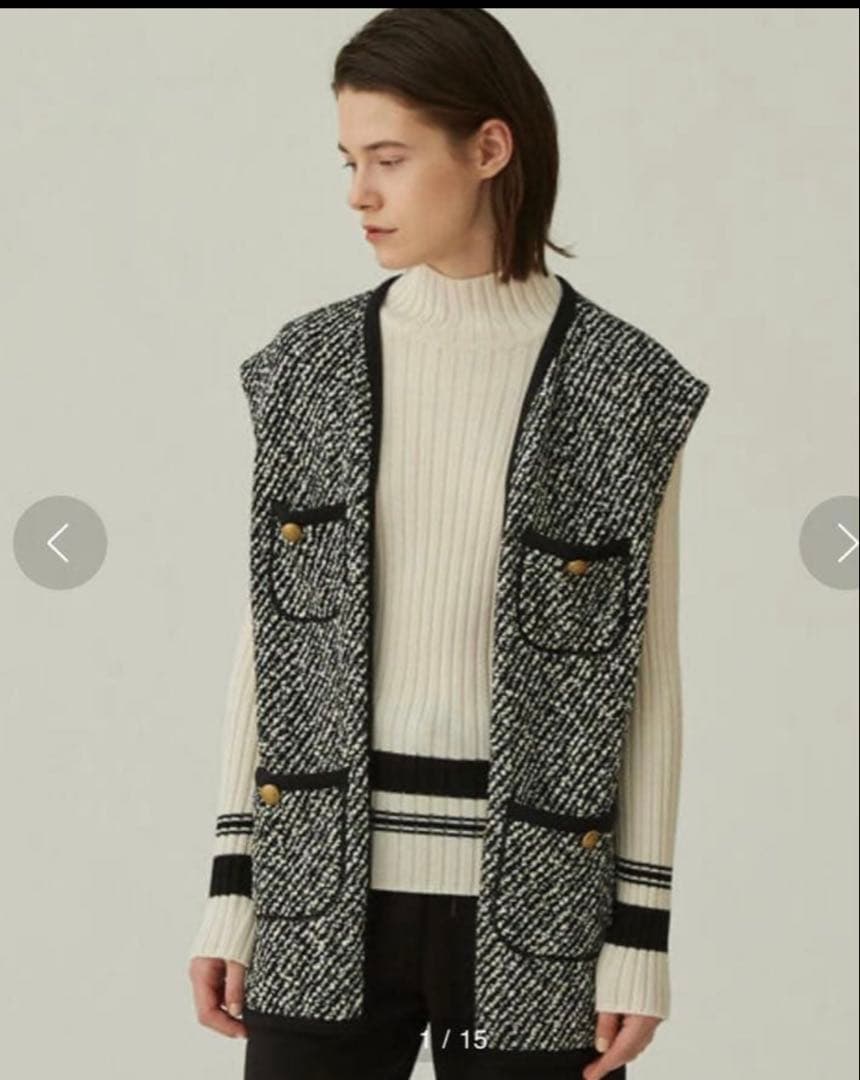 chacccco 　DES PRES ジレ