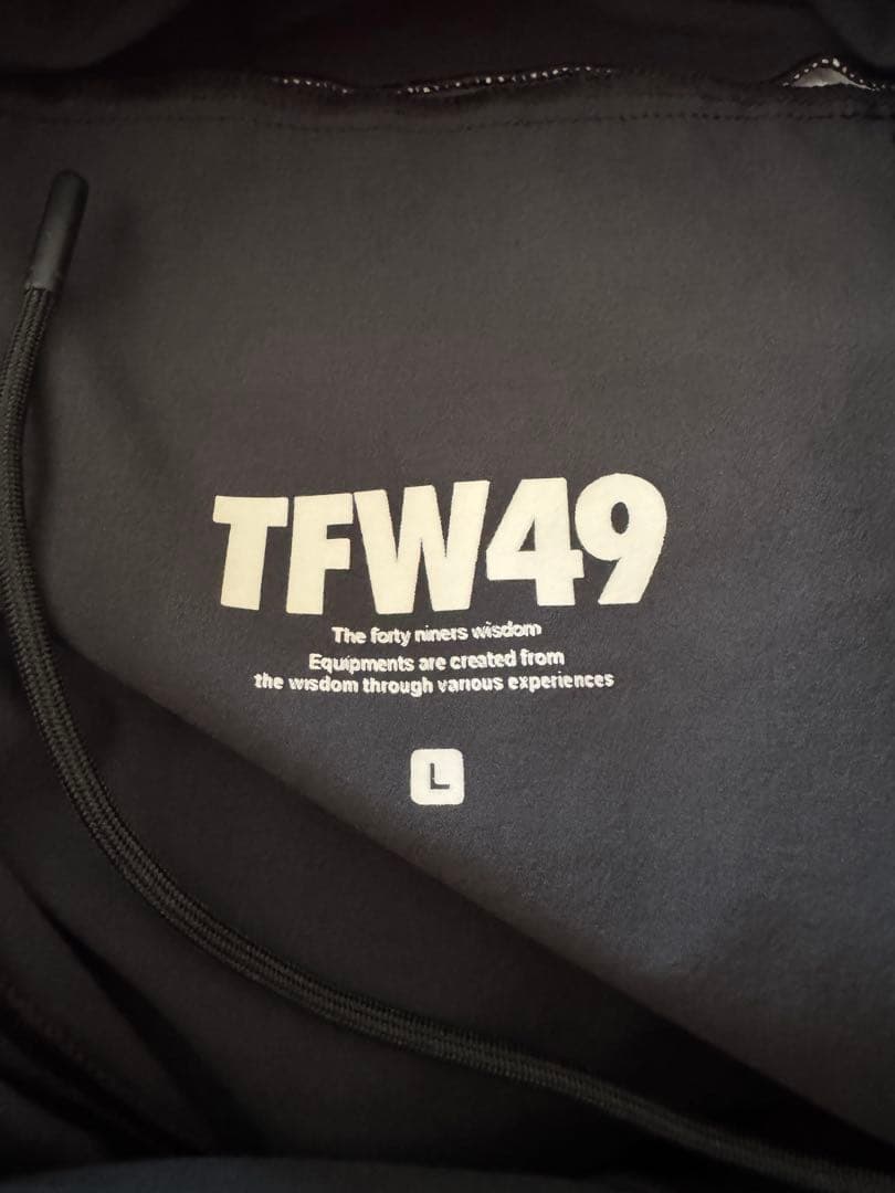 TFW49 LIGHT CARGO PANTS L 美品 BLKxKHAKI