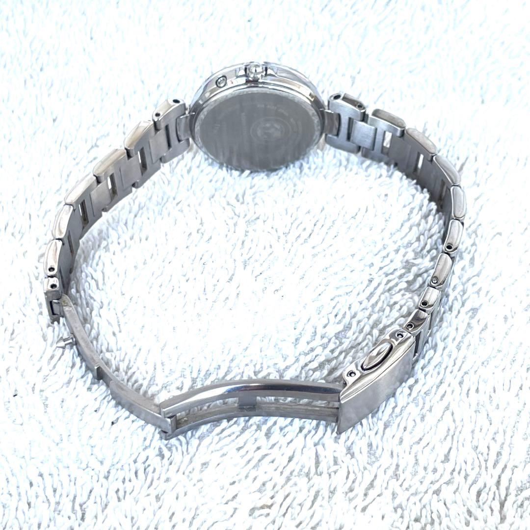 極美品❣クロッシーxC 電波ソーラー ハッピーフライト 白文字盤 H240 稼働