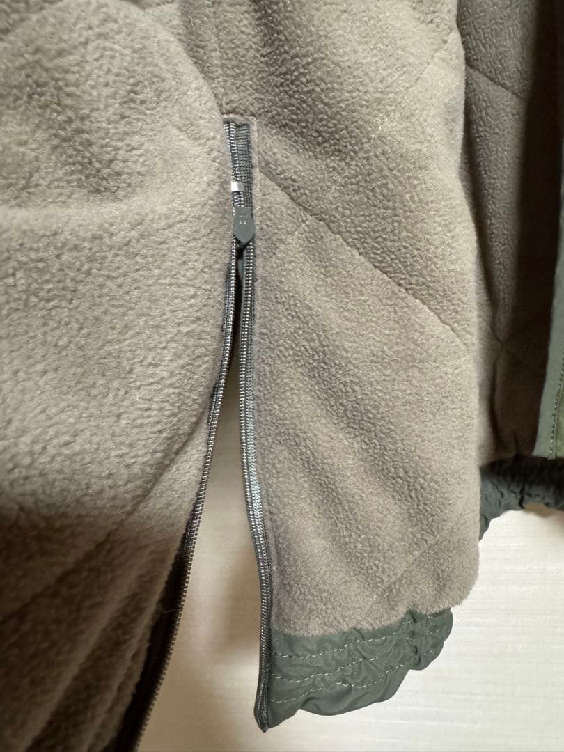 北欧暮らしの道具店　洗える ショート丈コート　カーキ