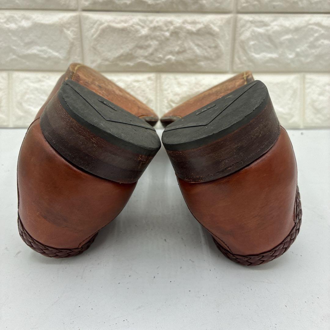 【良品】アレンエドモンズ タッセルローファー11D Maxfield レザー 茶