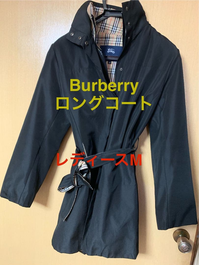Burberry ロングコート レディースM