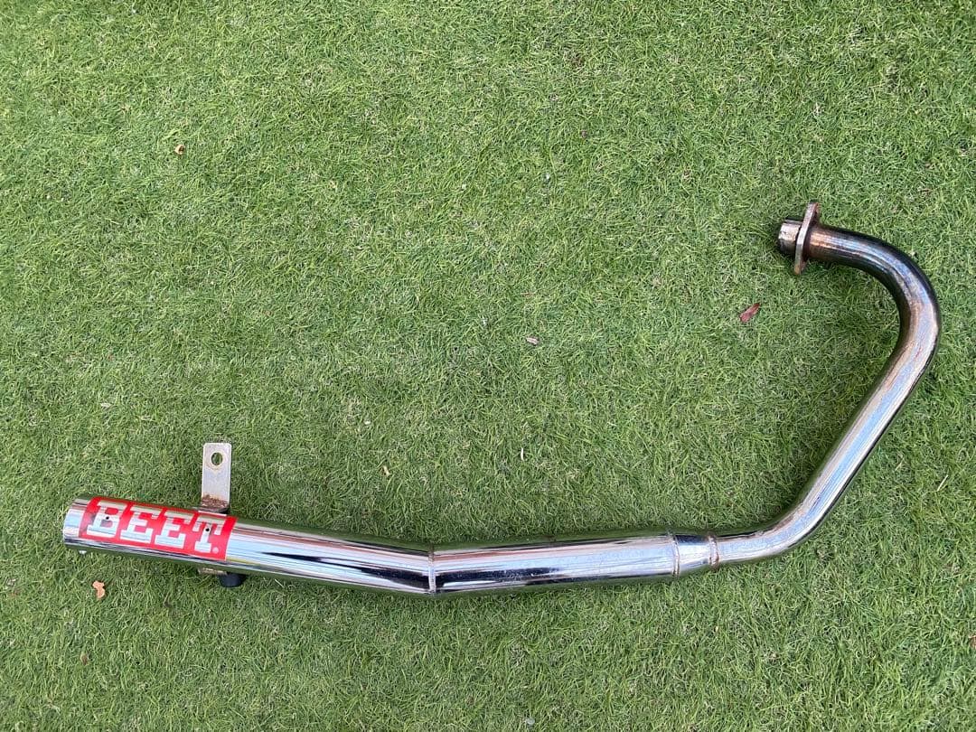 GN125 弾丸マフラー 当時物