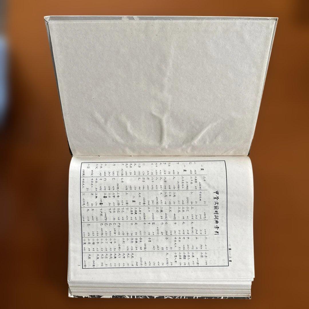 簡明甲骨文辞典