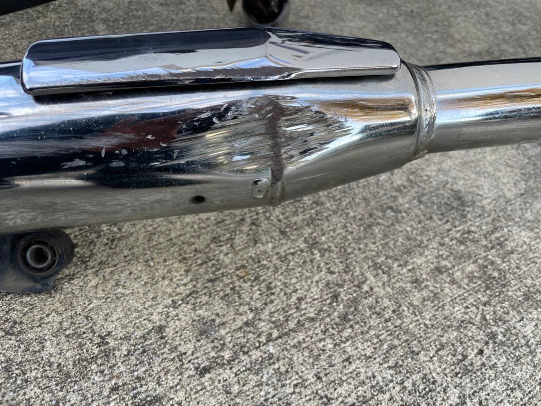 スティード400用純正マフラー