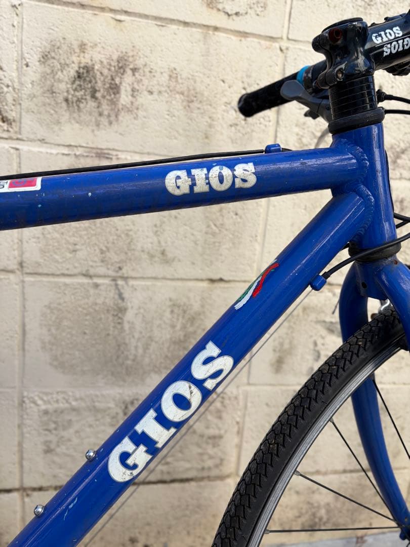 GIOS PURE FLAT ジオスブルー／フレーム490／要メンテ・現状渡し