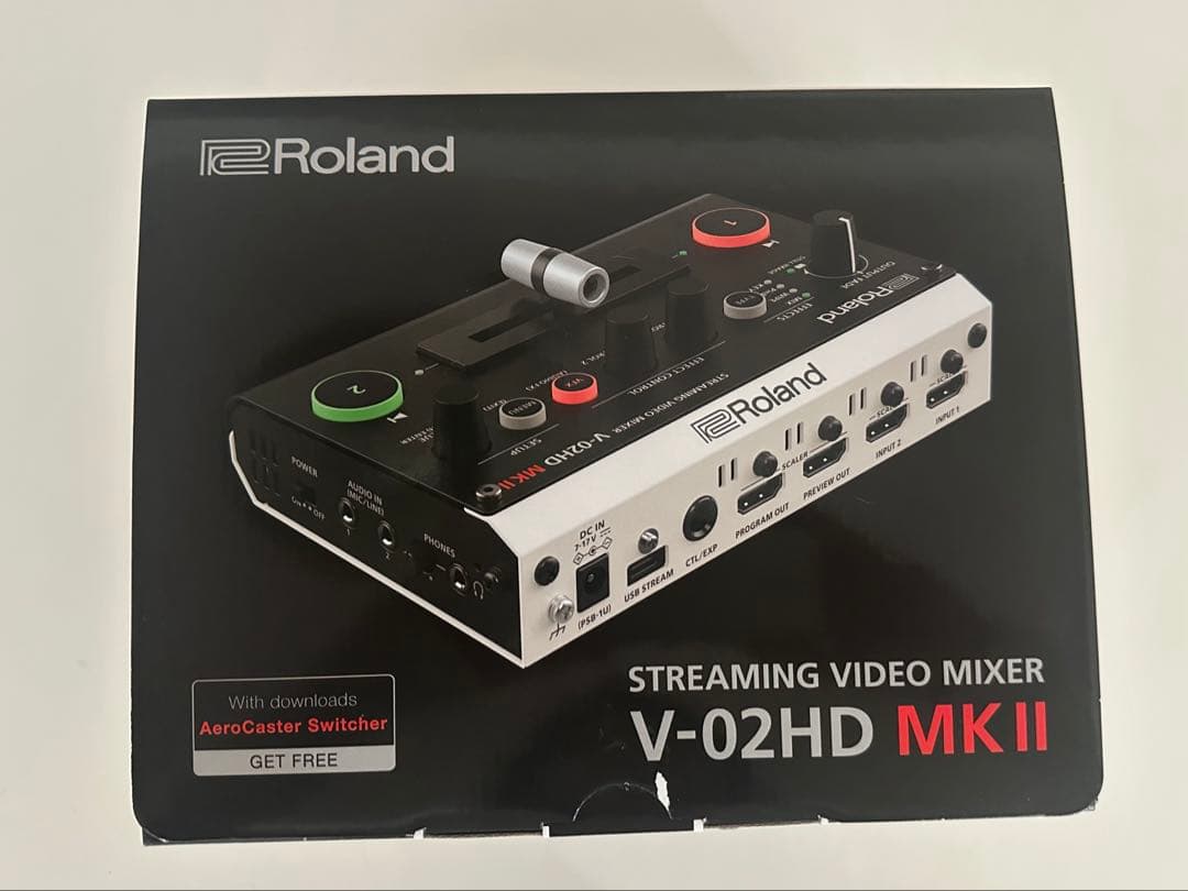 【美品】Roland V-02HD MK II ストリーミングミキサー