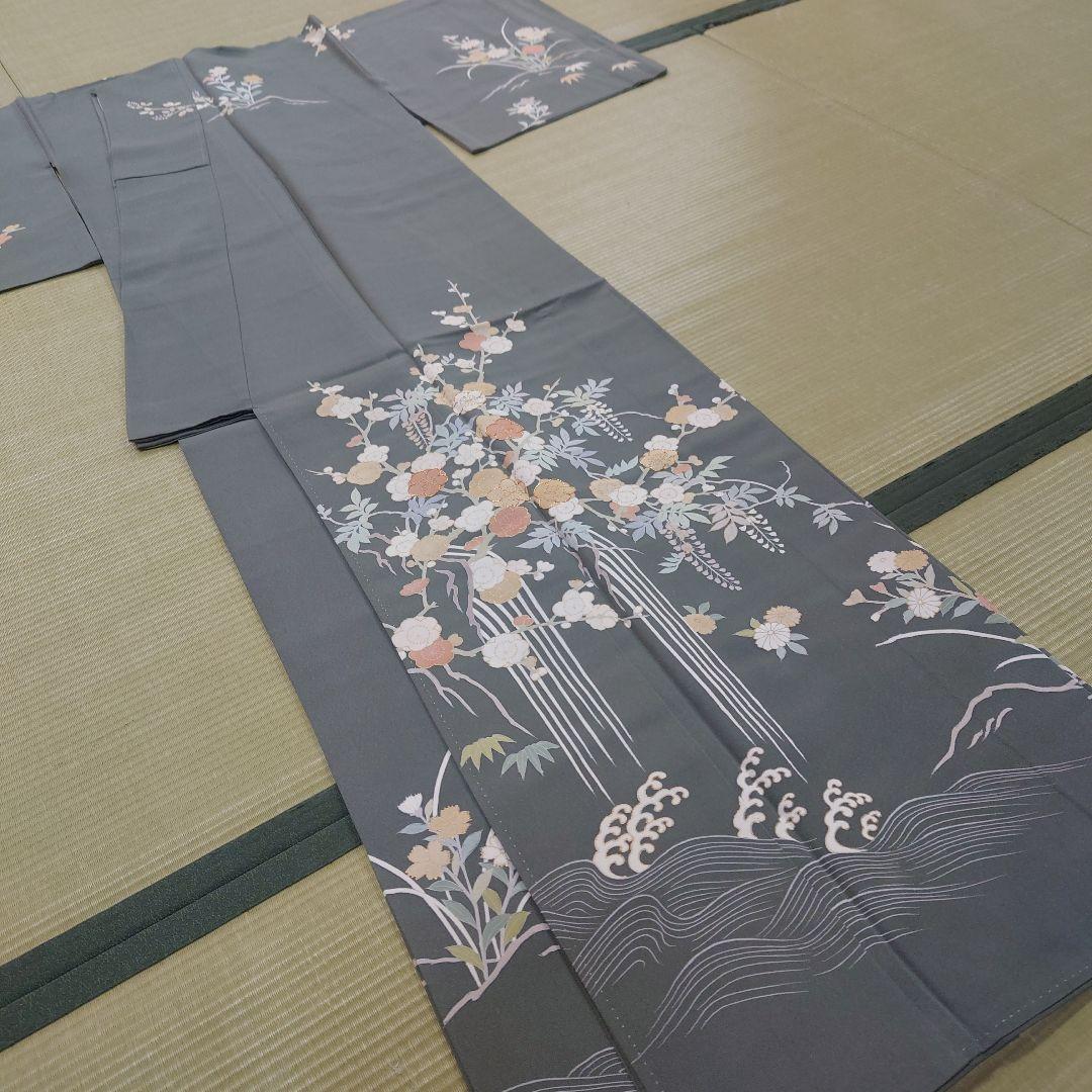 別誂訪問着正絹袷京友禅創作品