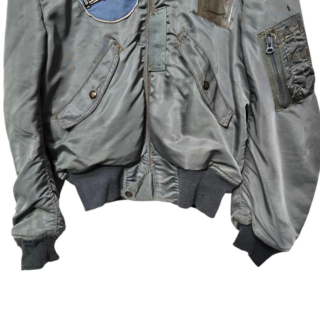 実物 USAF L-2B 50s Blue Anchor フライトジャケット