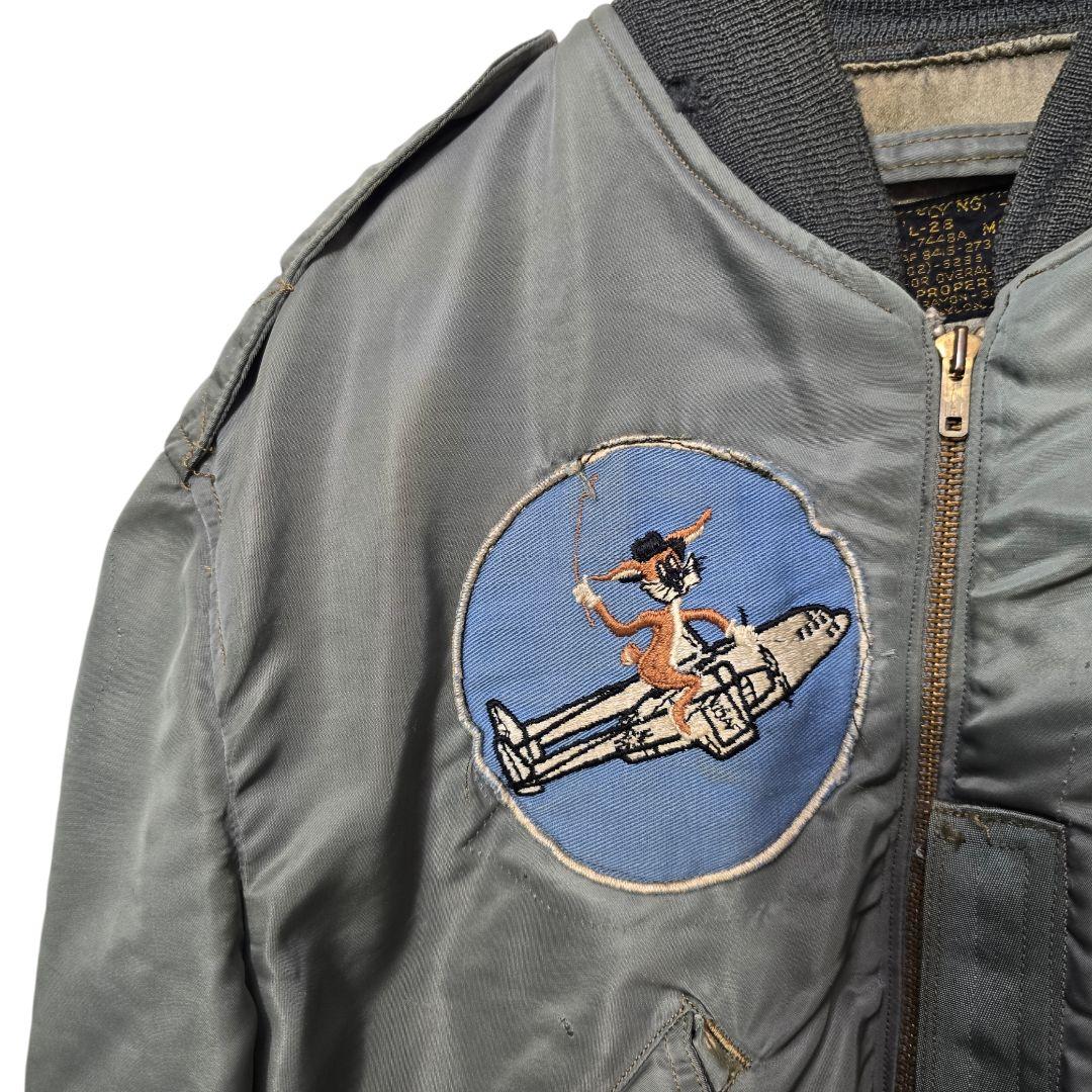 実物 USAF L-2B 50s Blue Anchor フライトジャケット