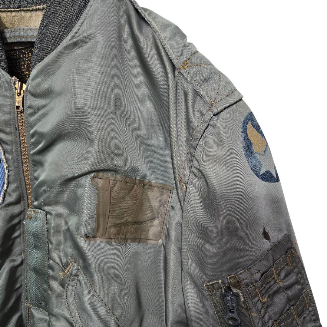 実物 USAF L-2B 50s Blue Anchor フライトジャケット