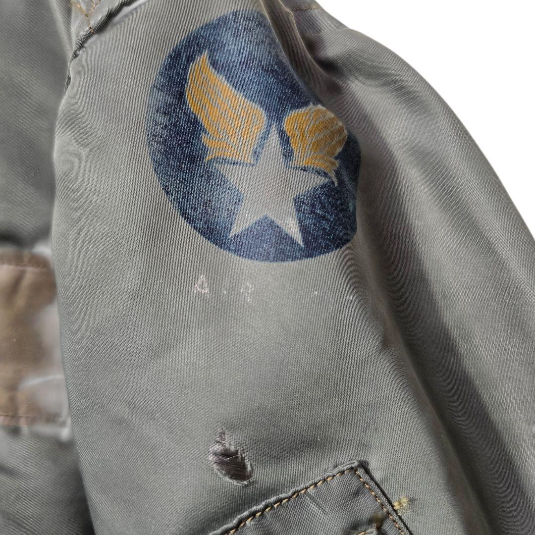 実物 USAF L-2B 50s Blue Anchor フライトジャケット