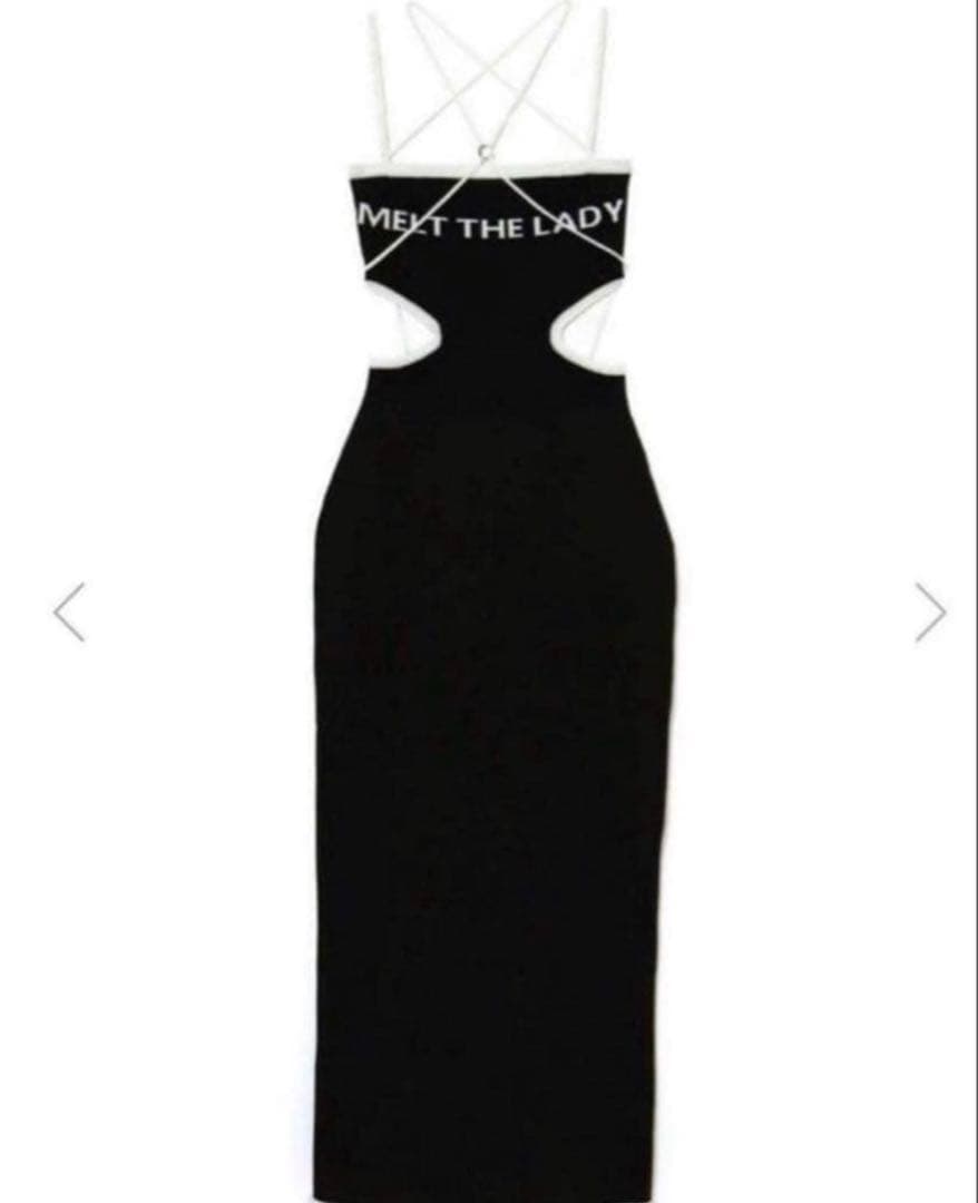 【美品】melt the lady logo cross dress