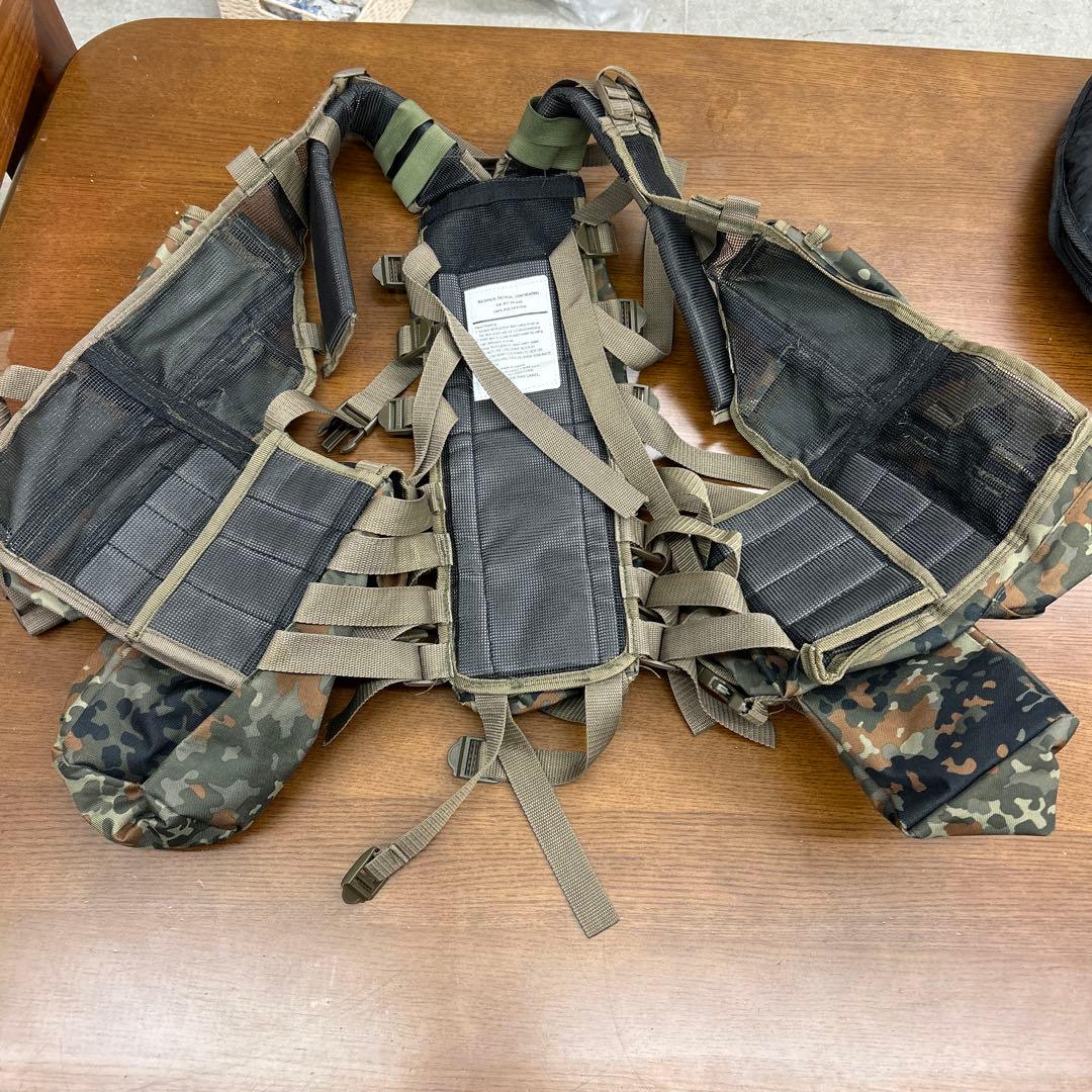 M MIL-TEC社製 タクティカルベスト アサルト フレクターンカモ 迷彩