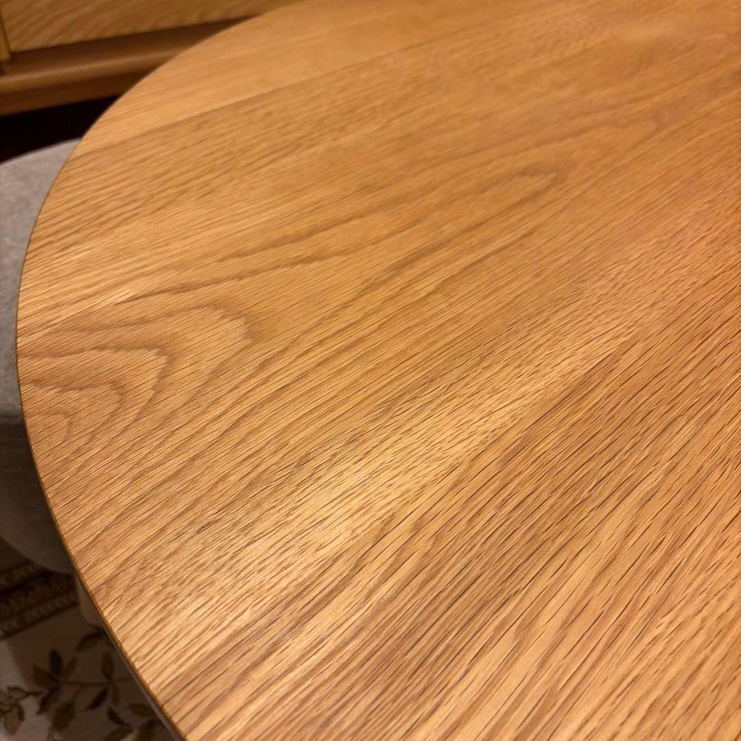 【もんちゃん♡】unico SOLK(ソルク)　ローテーブル Φ760