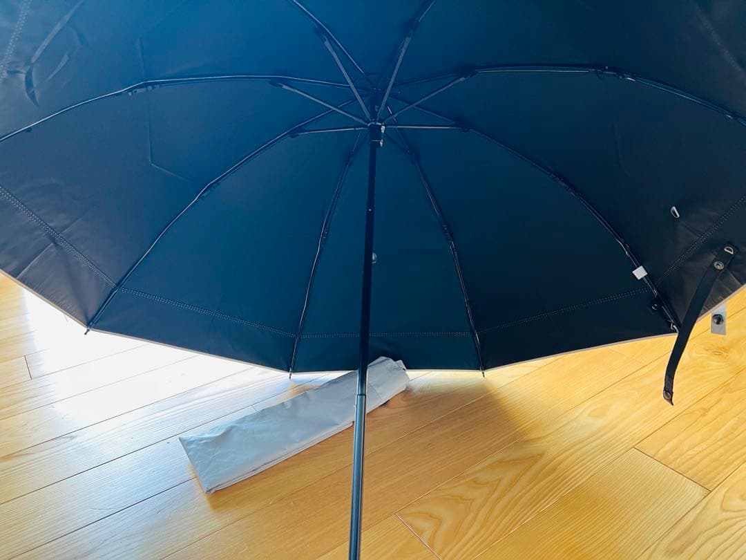 芦屋ロサブラン　2段折りたたみ50cm(傘袋付)コンビ