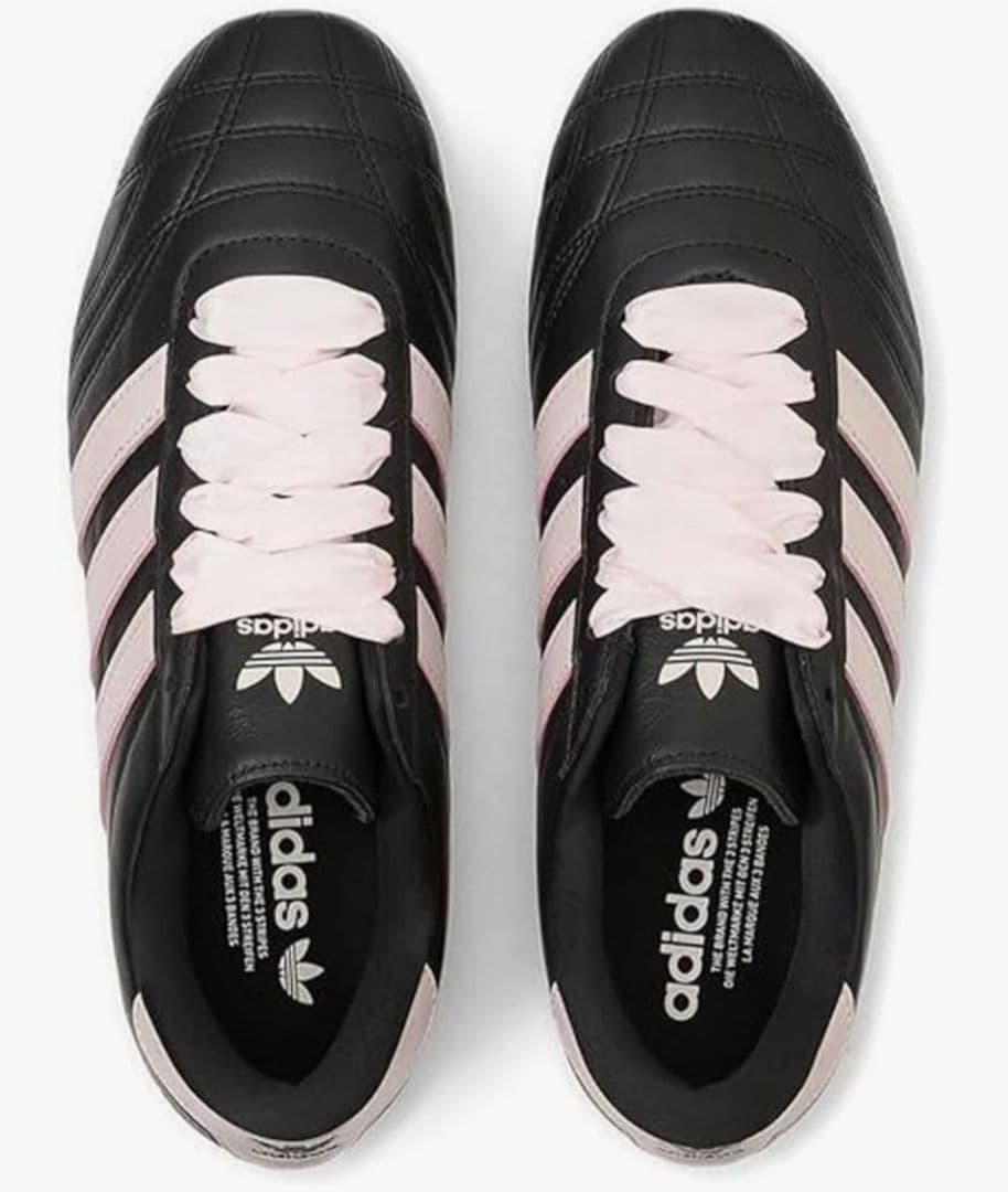 adidas テコンドーシューズ コアブラック/ライトピンク