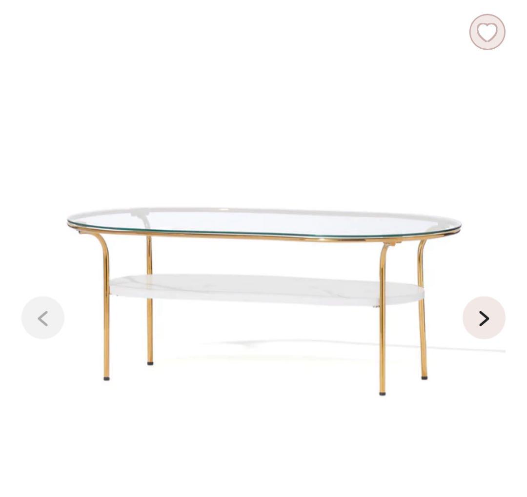 ⚠️8/24まで限定⚠️ Francfranc レガートコーヒーテーブルL