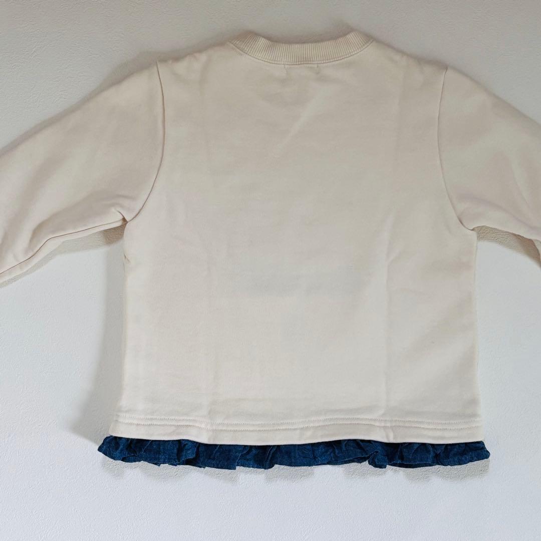 極美品♡ファミリア　トレーナー女の子110cm