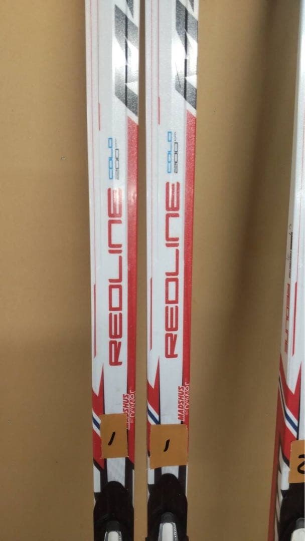 MADSHUS REDLINE クラシカル　スキー 3本セット