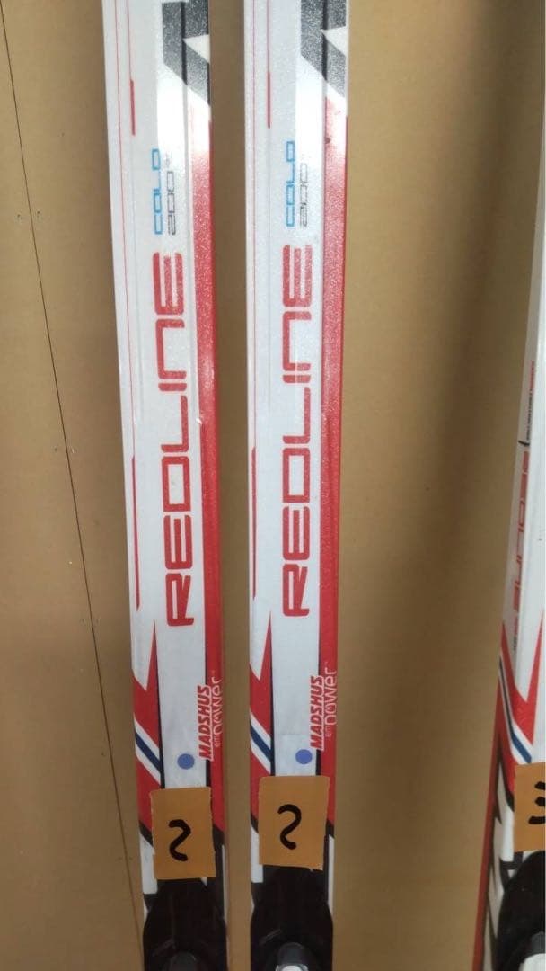 MADSHUS REDLINE クラシカル　スキー 3本セット