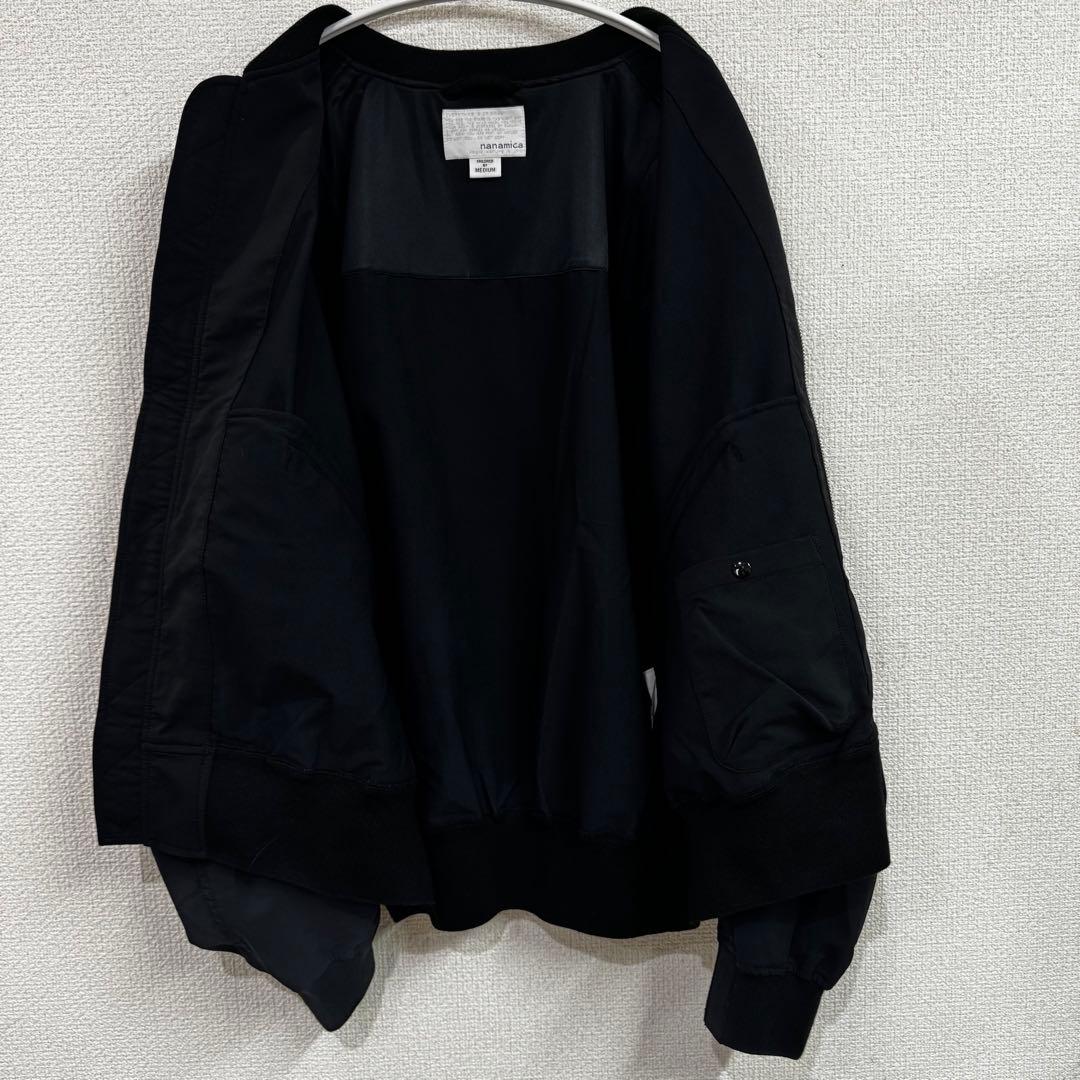 25年 美品 nanamica ALPHADRY S25FA033 ブラック