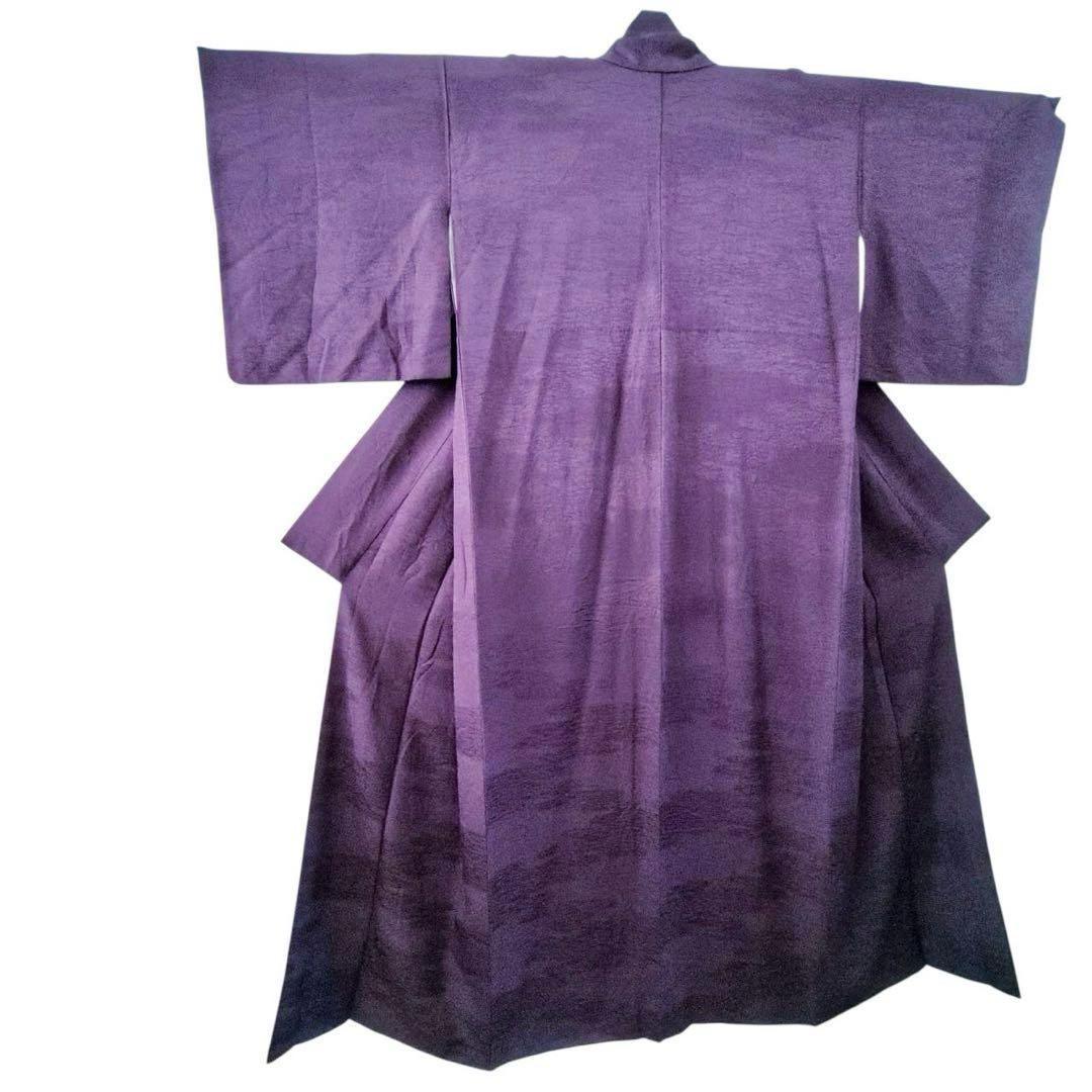 み*み様 美品　袷　式典用　普段用　地紋　色無地　フルセット　ゆったり