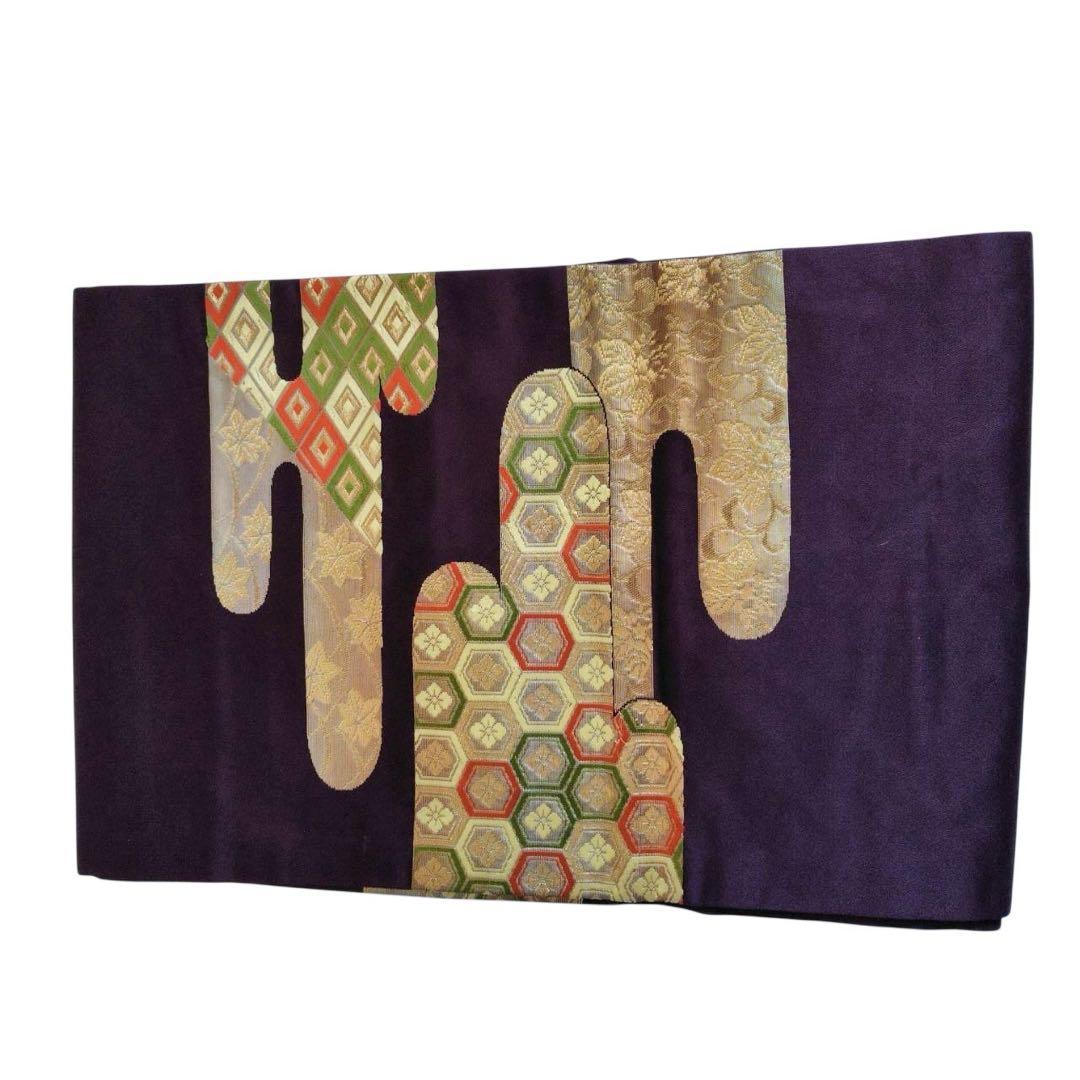 み*み様 美品　袷　式典用　普段用　地紋　色無地　フルセット　ゆったり