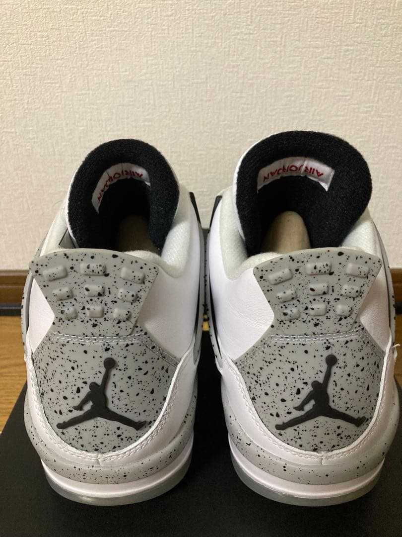 シューズ(男性用) NIKE GOLF AIR JORDAN 4 WHITE CEMENT 28.5