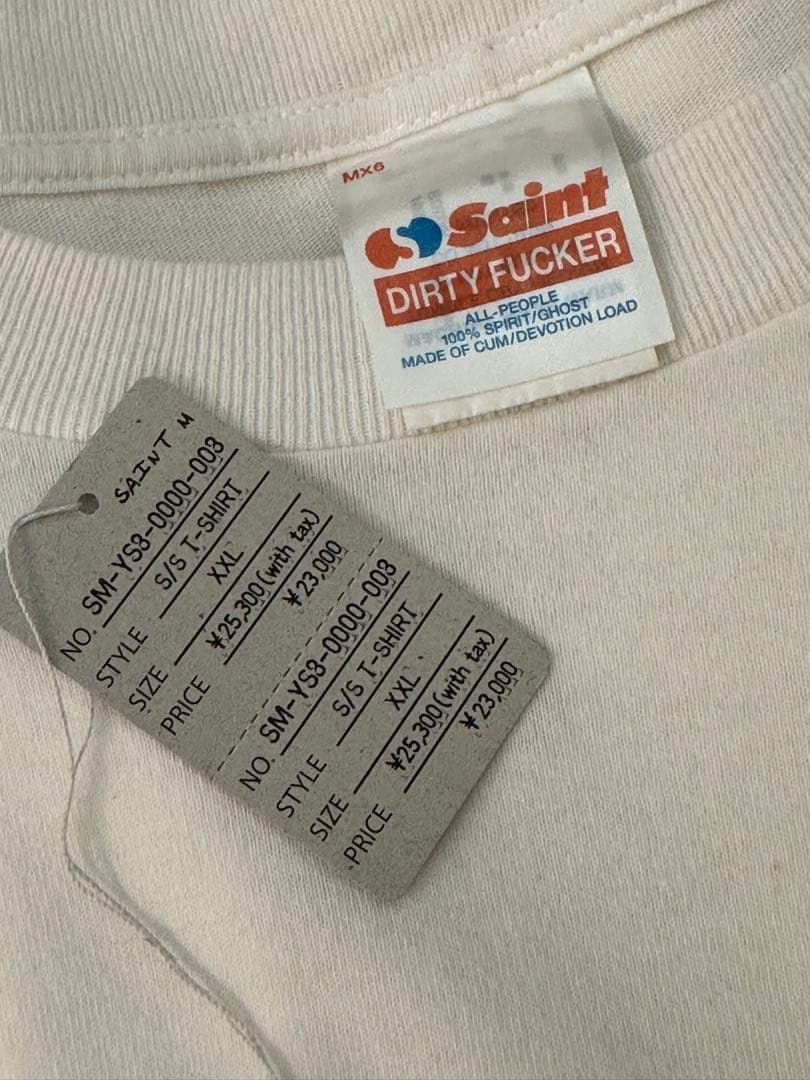 確実正規品！saint mxxxxxx Tシャツ XXL セントマイケル